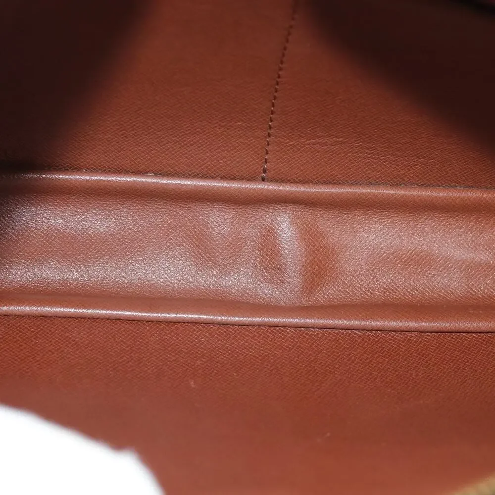 Louis Vuitton Monogram Compiegne 28 Clutch Bag Brown